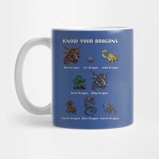 Final Fantasy: Know Your Dragons Mug